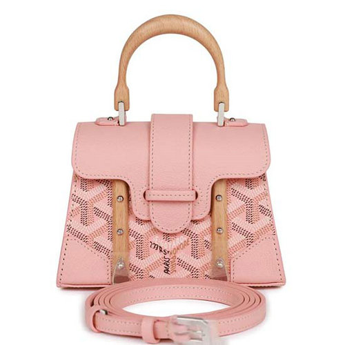 Goyard Saigon Struktur Nano Tasche Rosa G6013