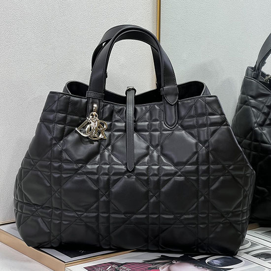 Große Dior Toujours Tasche Schwarz M3319