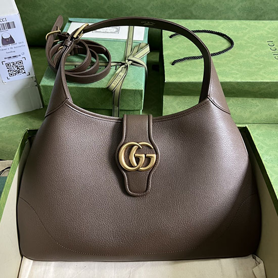 Gucci Aphrodite Mittelgroße Umhängetasche Kaffee 726274