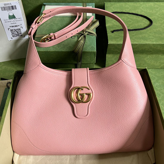 Gucci Aphrodite Mittelgroße Umhängetasche Rosa 726274