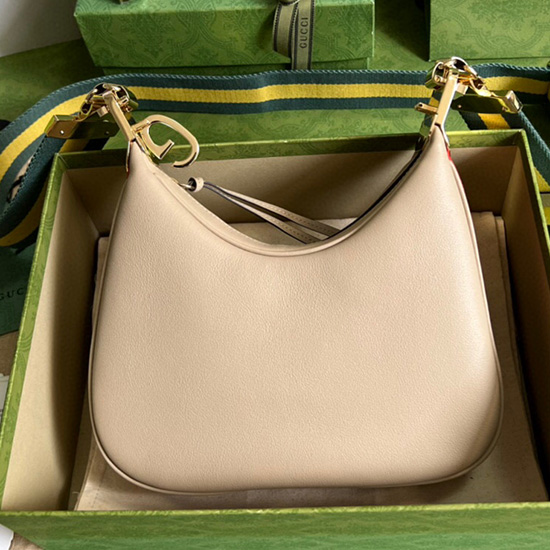 Gucci Attache Kleine Umhängetasche Beige 699409