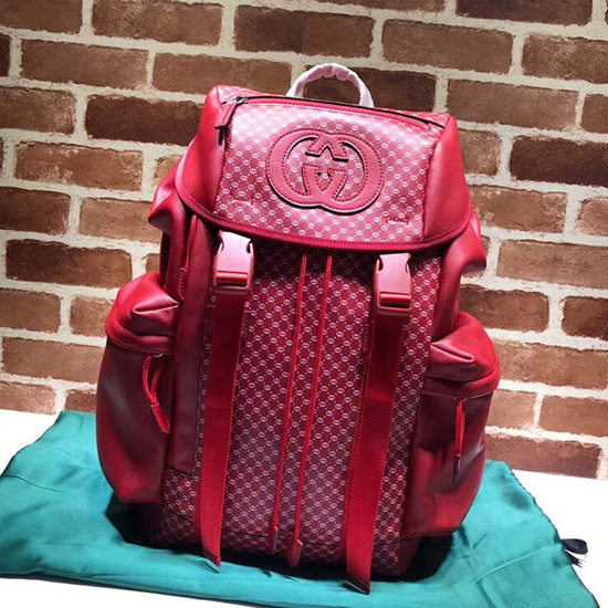 Gucci-Dapper Dan Rucksack Rot 536413