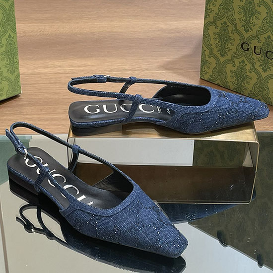 Gucci Denim-Pumps Msg042621