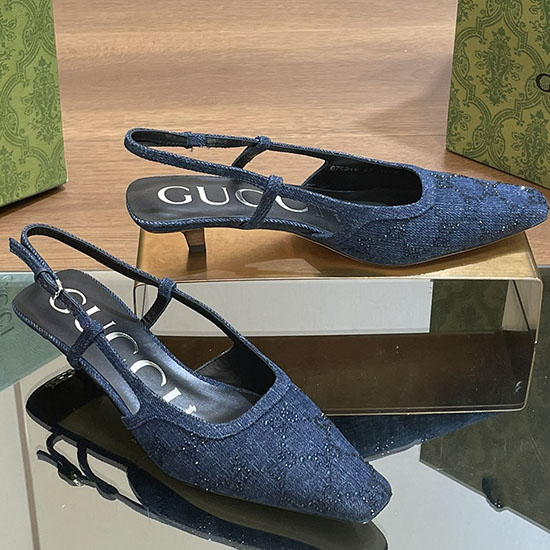 Gucci Denim-Pumps Msg042622