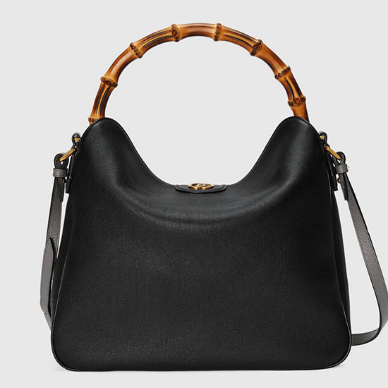 Gucci Diana Große Umhängetasche Schwarz 746245