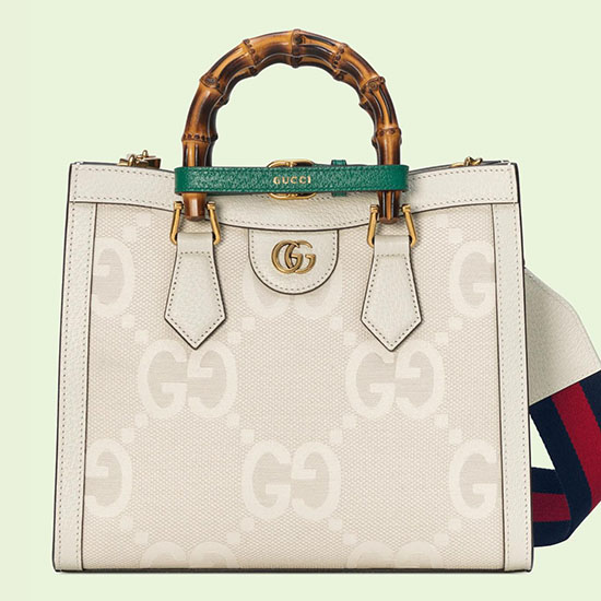 Gucci Diana Kleine Jumbo-Einkaufstasche Aus GG 702721