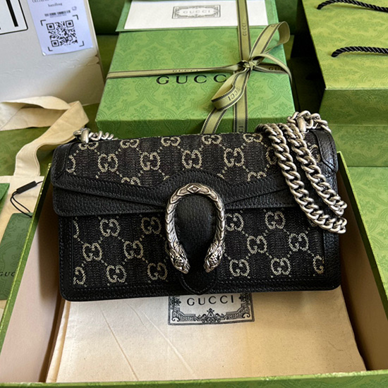 Gucci Dionysus Kleine Umhängetasche Schwarz 499623