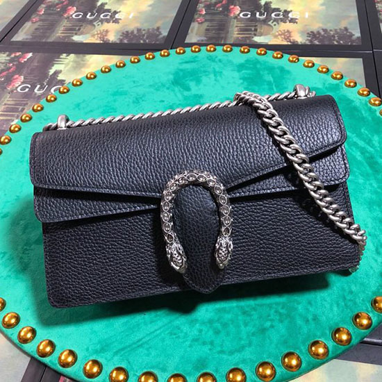 Gucci Dionysus Kleine Umhängetasche Schwarz 499623