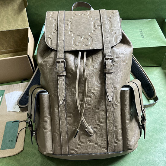 Gucci Jumbo GG Rucksack Grün 625770