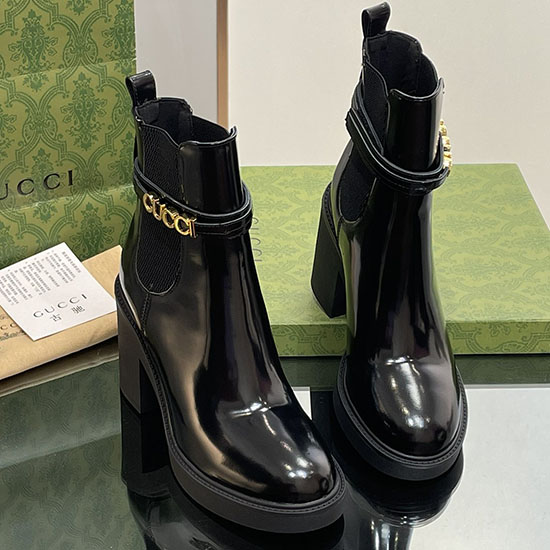 Gucci Lederstiefel Sng092401