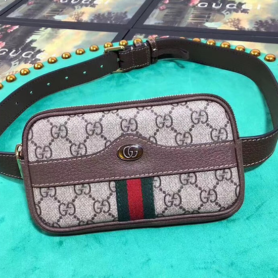 Gucci Ophidia GG Supreme IPhone-Hülle Mit Gürtel 519308