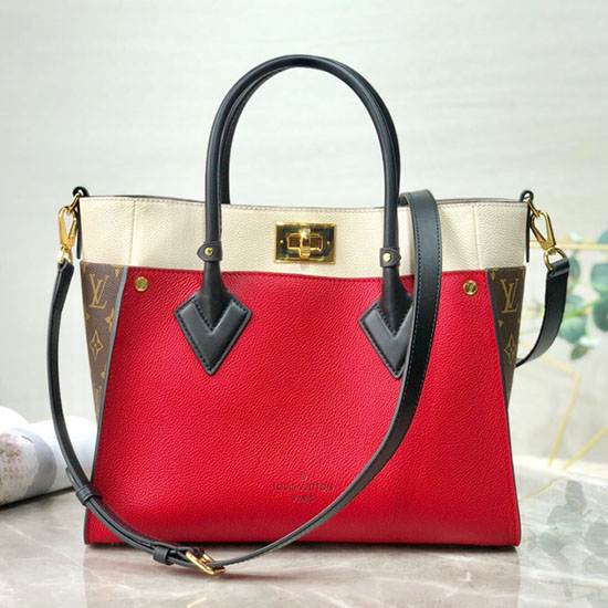 Louis Vuitton Auf Meiner Seite Rot M53823