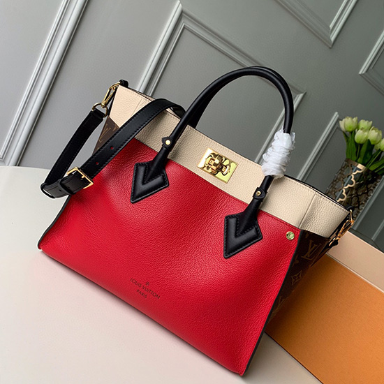 Louis Vuitton Auf Meiner Seite Rot M53823