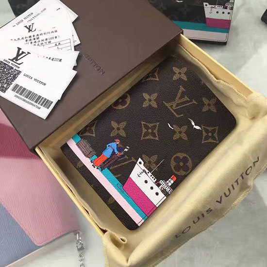 Louis Vuitton Monogramm Canvas Reisepasshülle M62144