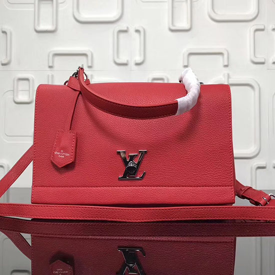 Louis Vuitton Weiches Kalbsleder Lockme II Rot M50250