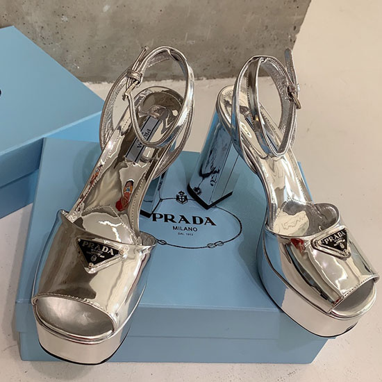 Prada Sandalen Silber PS03235