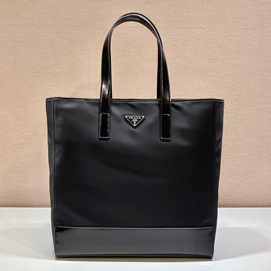 Prada-Tasche Aus Re-Nylon Und Leder 2VG071