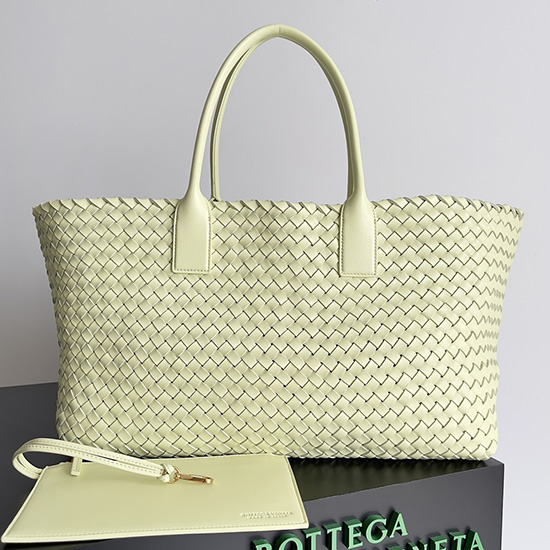 Bottega Veneta μεγάλο ξύσμα Cabat πλυμένο B608811