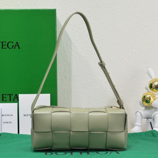 Bottega Veneta τραβερτίνη μικρή κασέτα από τούβλα 729166