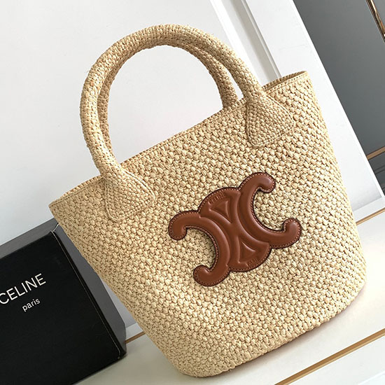 Celine εύπλαστο μικρό Triomphe Celine Classic Panier C114352