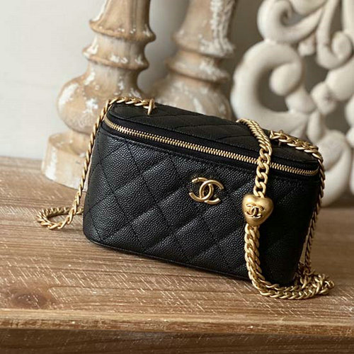 Chanel μικρό νεσεσέρ μαύρη Ap81247