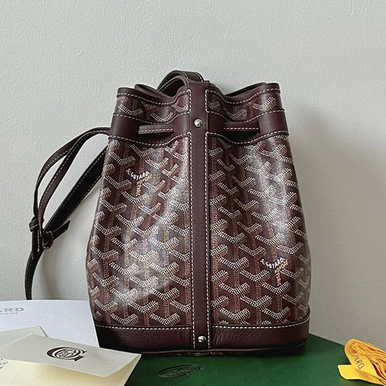 Goyard Petit Flot τσάντα μπορντό G6017