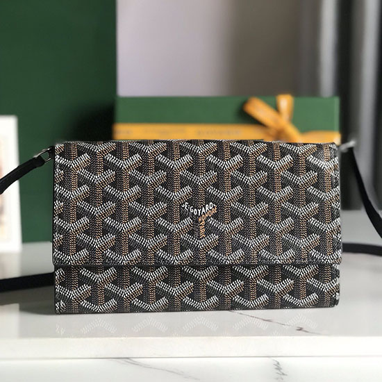 Goyard Varenne Continental πορτοφόλι G02019 μαύρο