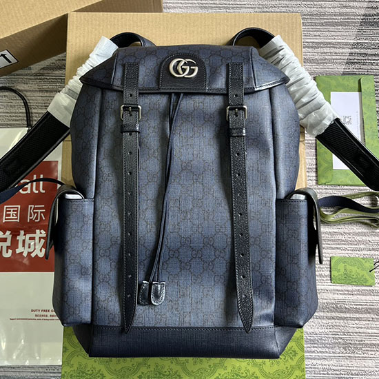 Gucci Ophidia Gg μεσαίο σακίδιο πλάτης μπλε 598140