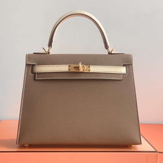 Hermes Epsom δερμάτινη τσάντα Kelly Hk252814