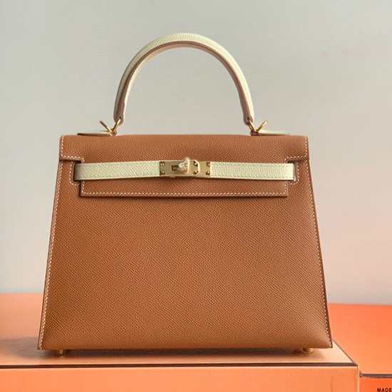 Hermes Epsom δερμάτινη τσάντα Kelly Hk252817