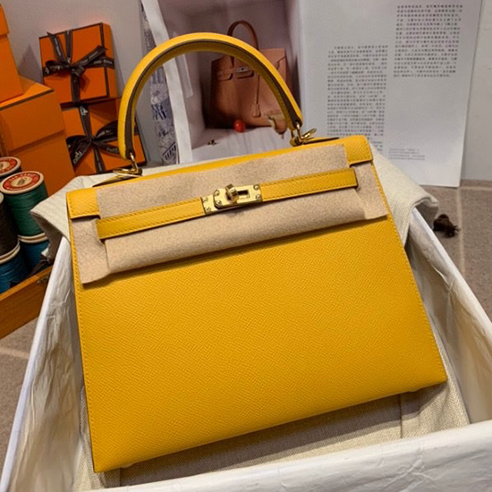 Hermes Epsom δερμάτινη τσάντα Kelly Hk252820