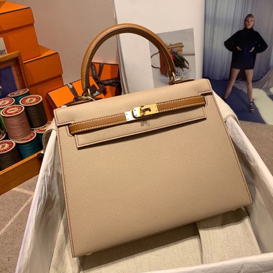 Hermes Epsom δερμάτινη τσάντα Kelly Hk25289