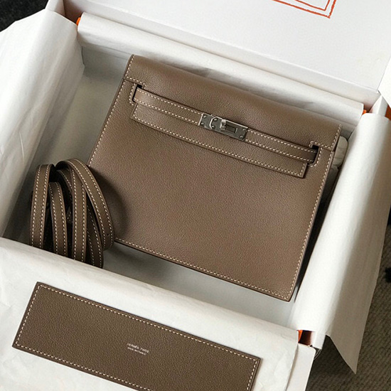 Hermes Evercolor Kelly Dance Grey Hkd074