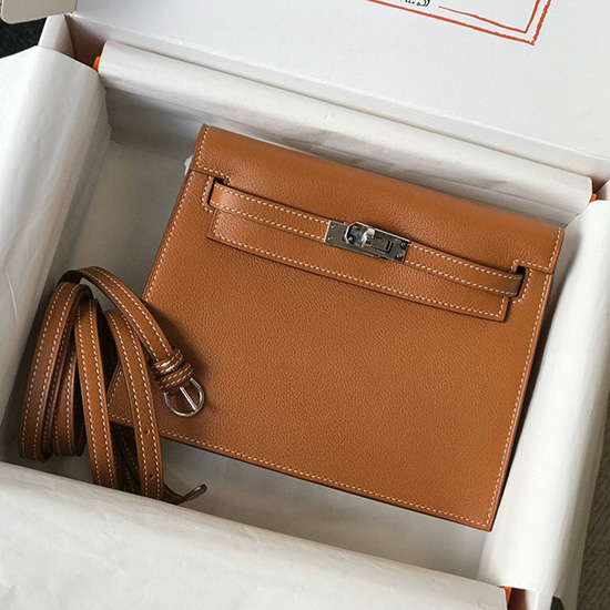 Hermes Evercolor Kelly χορός καμήλα Hkd074