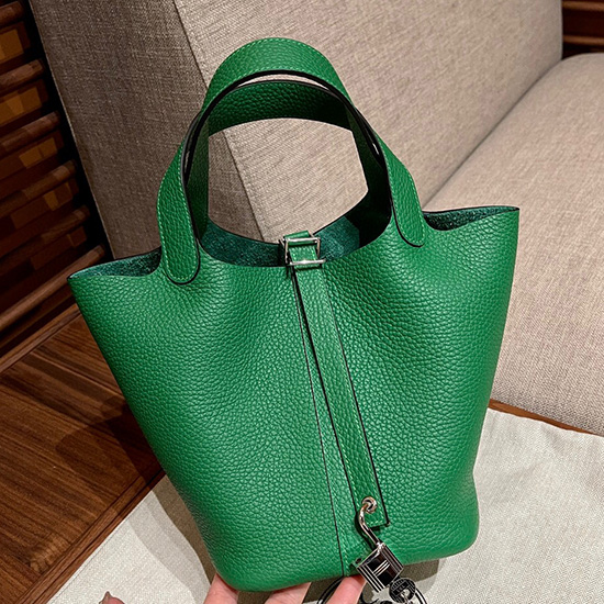 Hermes Picotin κλειδαριά 22 Tote Bag Bambou H82301