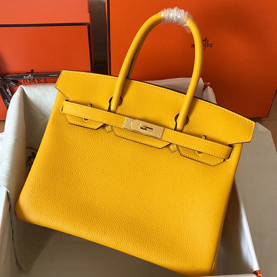 Hermes Togo δερμάτινη τσάντα Birkin Hb303502