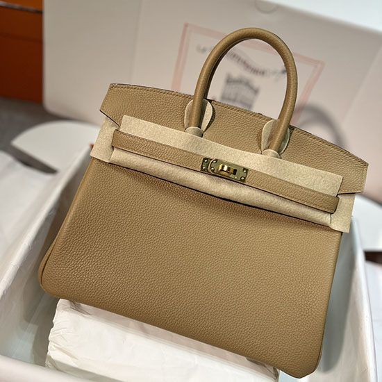 Hermes Togo δερμάτινη τσάντα Birkin Om Chai Hb30191