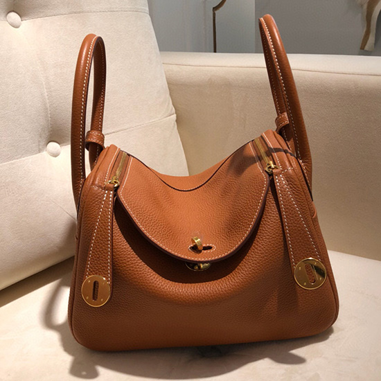 Hermes Togo δερμάτινη τσάντα Lindy Hl263010