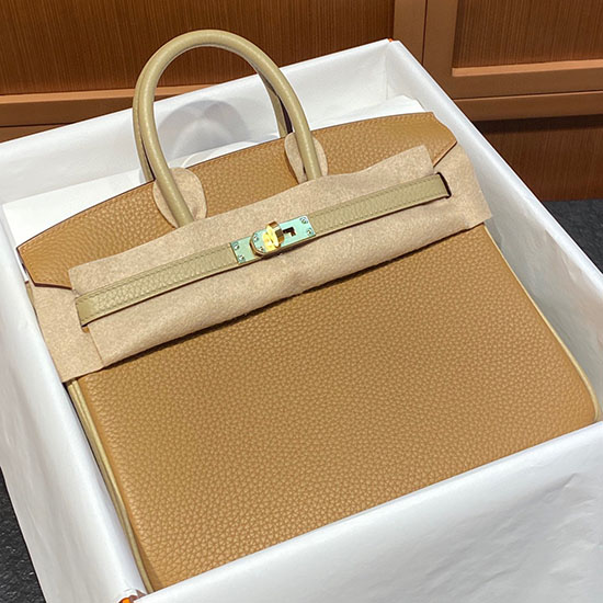 Hermes Togo δερμάτινο Birkin 25 τσάντα Bk030101