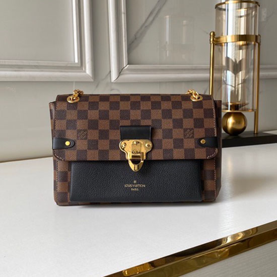 Louis Vuitton Damier Ebene Vavin Pm μαύρο N40312