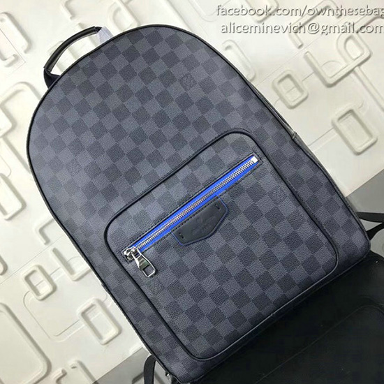 Louis Vuitton Damier γραφίτης καμβάς Josh σακίδιο νέον N42414