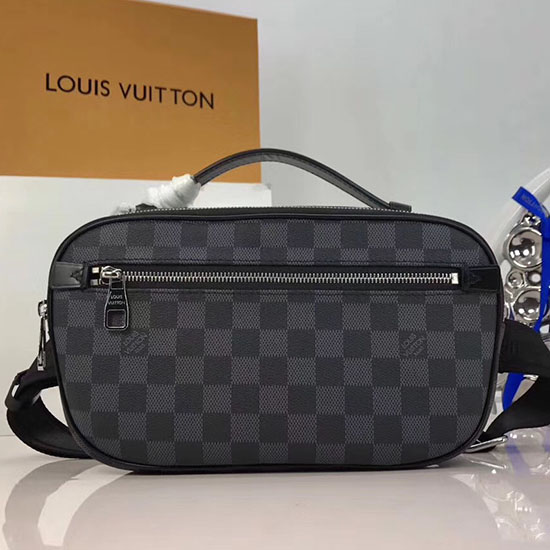 Louis Vuitton Damier καμβάς γραφίτη Ambler N41289