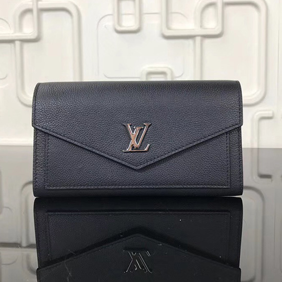 Louis Vuitton Mylockme πορτοφόλι νουάρ M62544