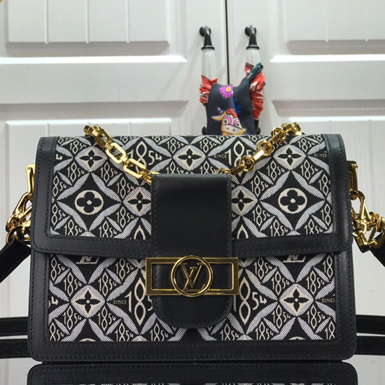 Louis Vuitton από το 1854 Dauphine Mm μαύρο M57211