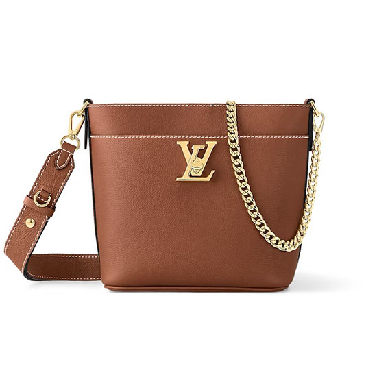 Louis Vuitton κλειδαριά και περπάτημα καφέ M24165