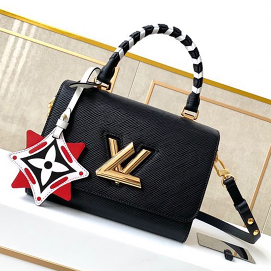 Lv Crafty Twist Mm μαύρο M56780