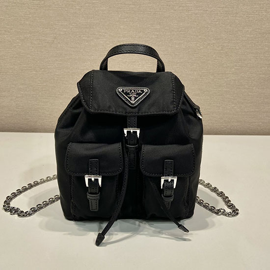 Prada Re-nylon μίνι σακίδιο πλάτης 1bh029