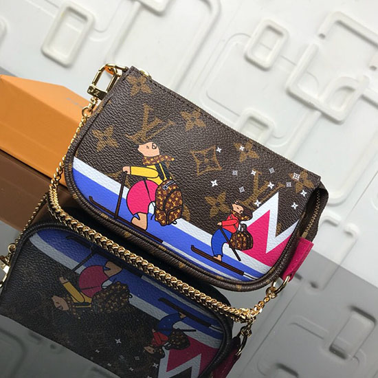 Μίνι αξεσουάρ Pochette μονόγραμμα Louis Vuitton καμβάς M67769