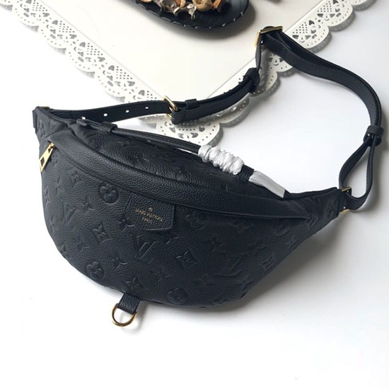 Μονόγραμμα του Louis Vuitton Empreinte Bumbag Noir M44812