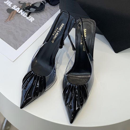 Πέδιλα Saint Laurent 10cm τακούνι Sns042101